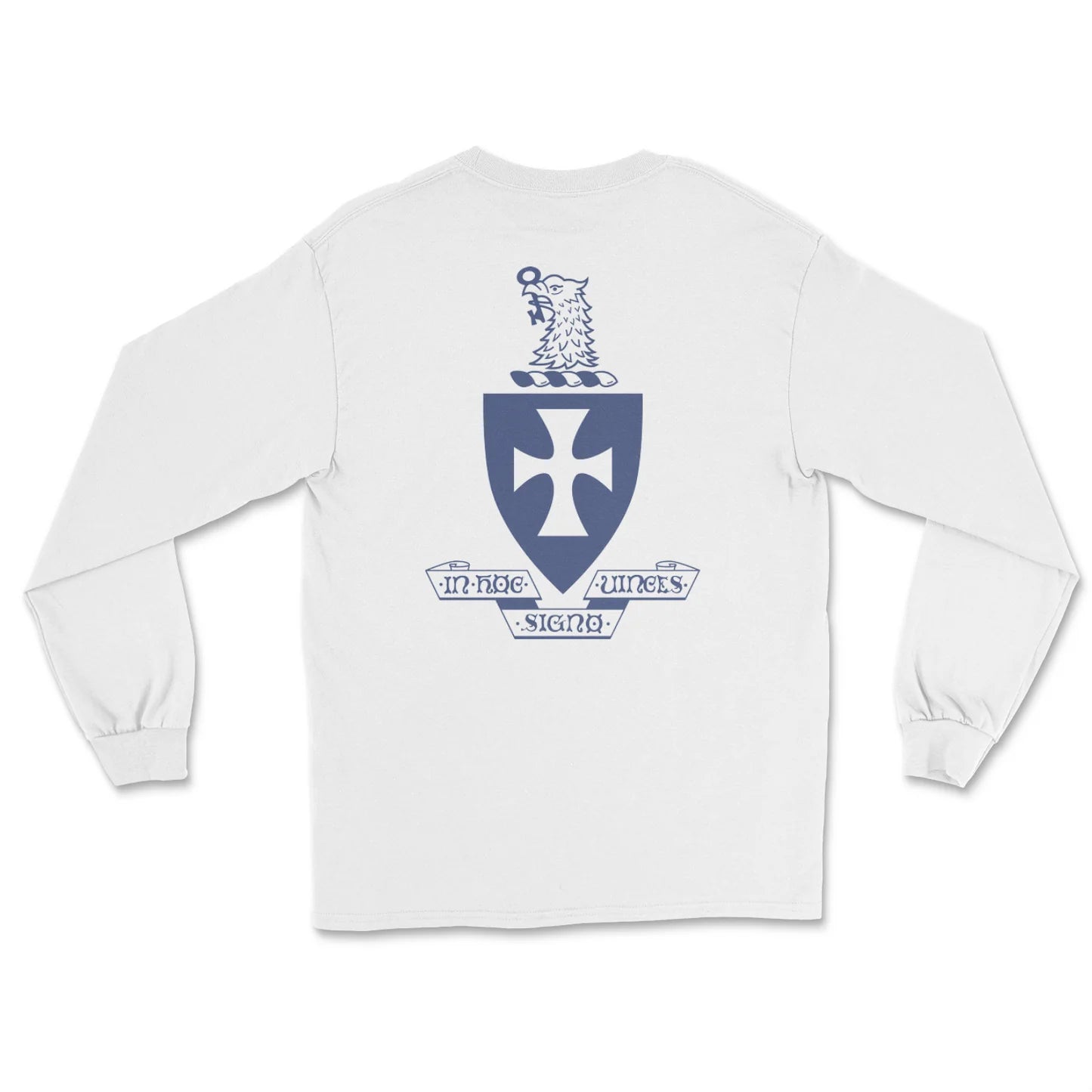 Sigma Chi Letters & Coat of Arms Long Sleeve T-Shirt - The Sigma Chi Store