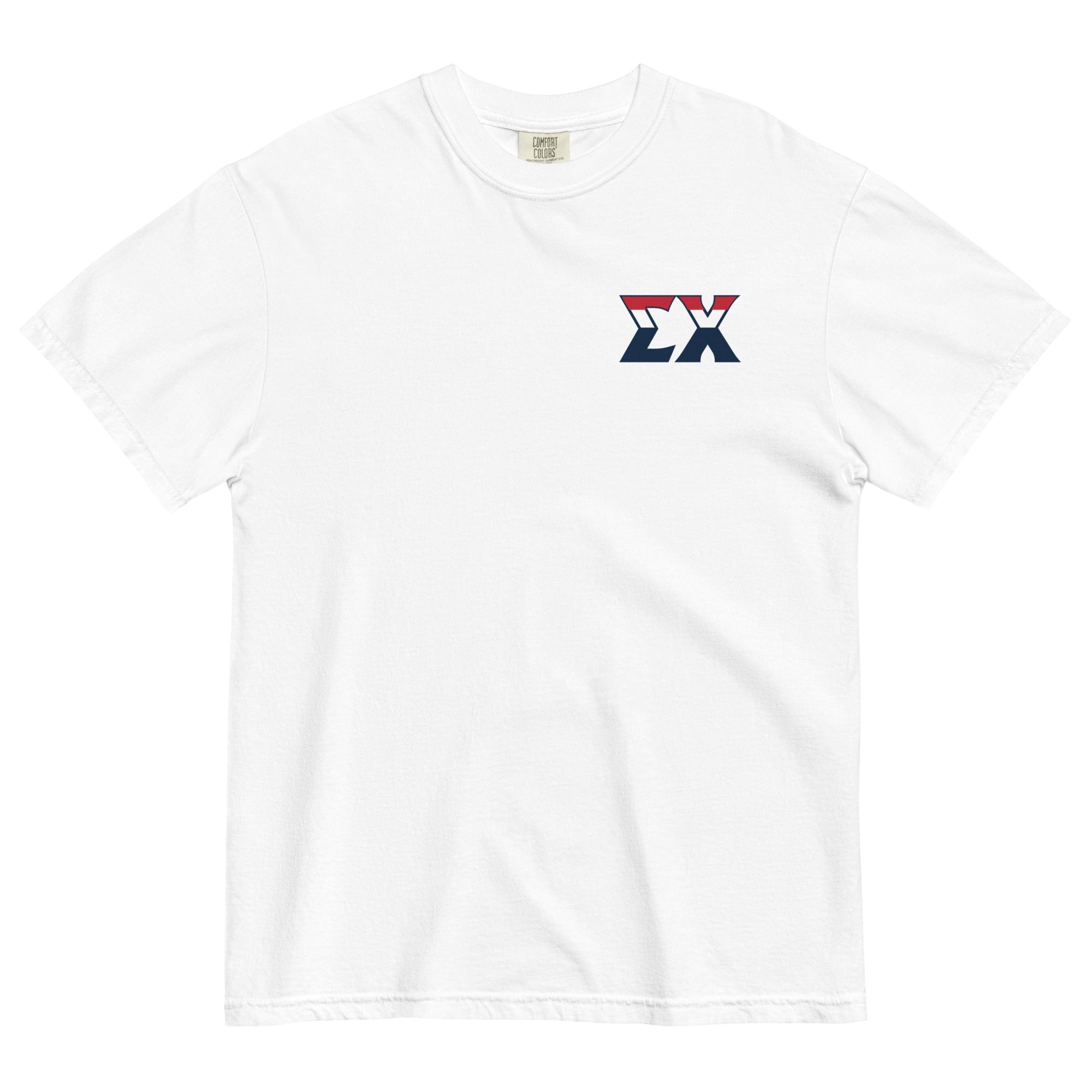 Sigma Chi Fourth of July T Shirt by Comfort Colors 2023 The Sigma Chi Store