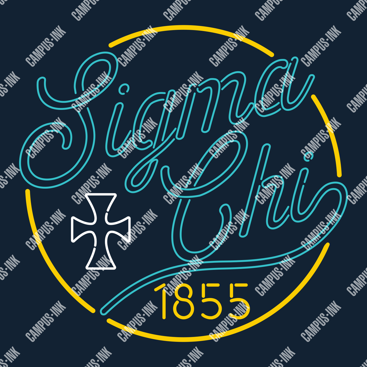Sigma Chi Neon Sign Design - Sigma Chi Fraternity