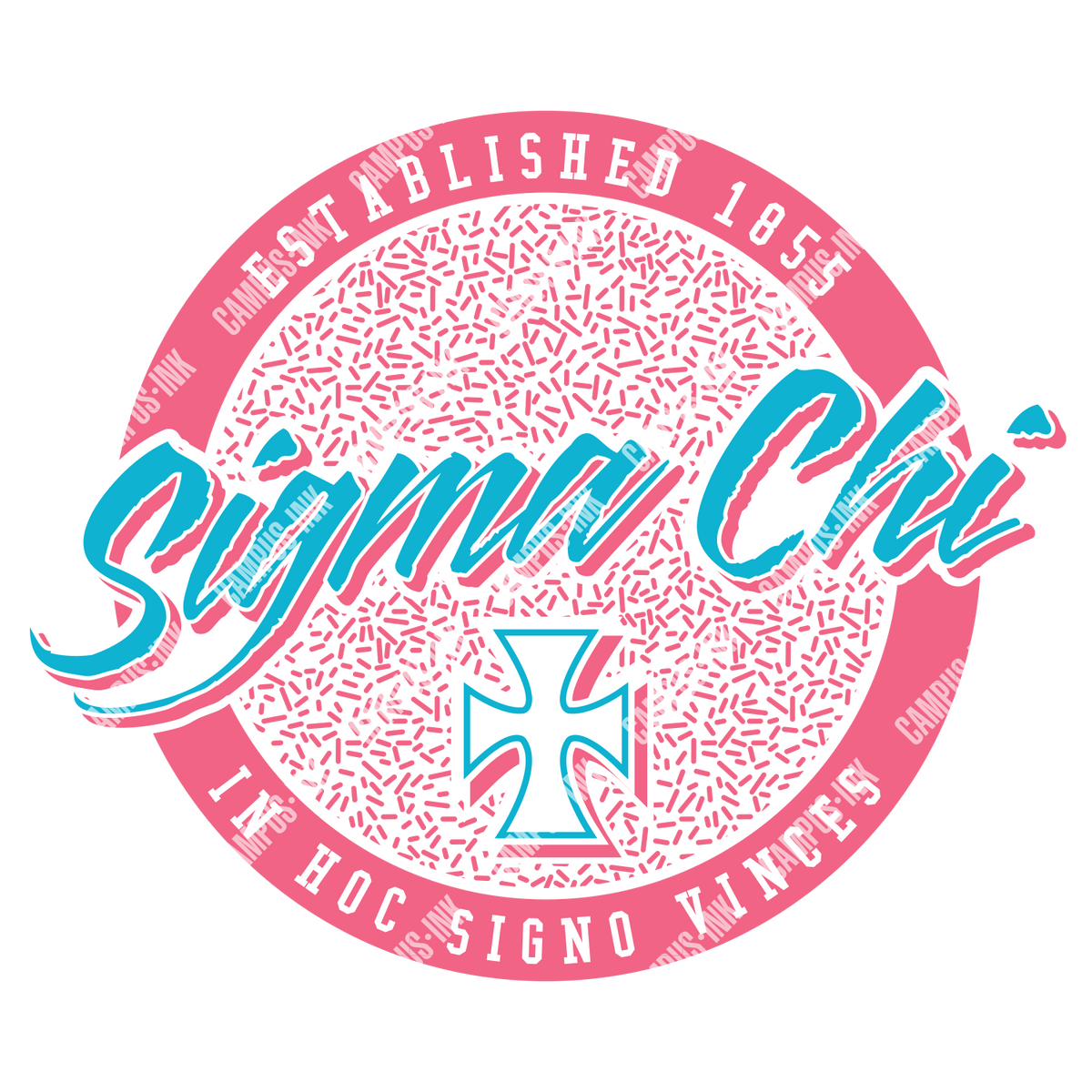 Sigma Chi Retro 80's Design The Sigma Chi Store