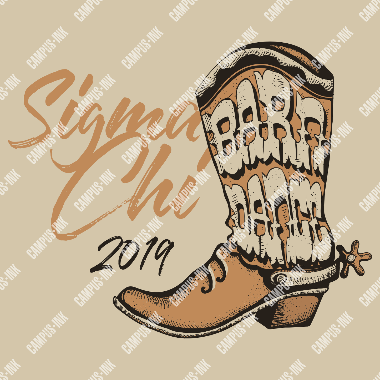 Sigma Chi Barn Dance Design - Sigma Chi Fraternity