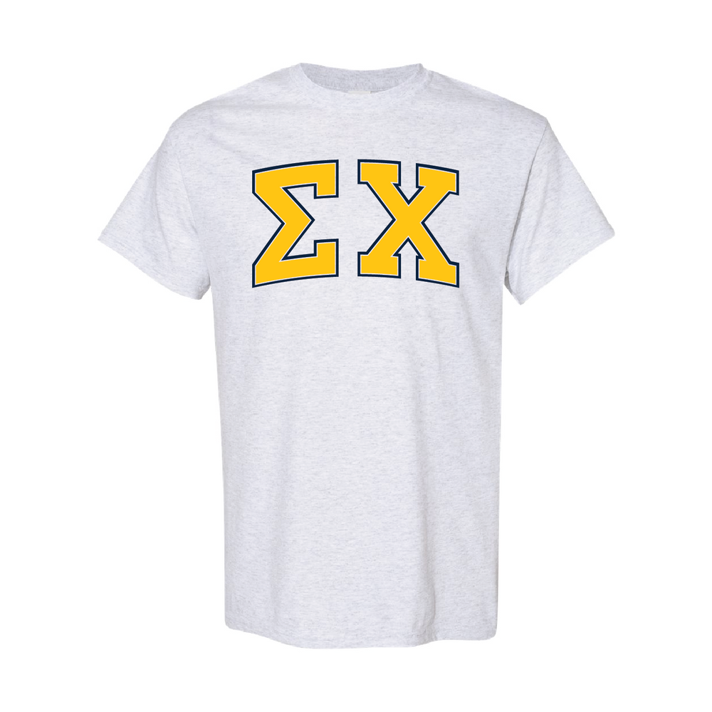 Sigma Chi Letters T-Shirt (Grey)