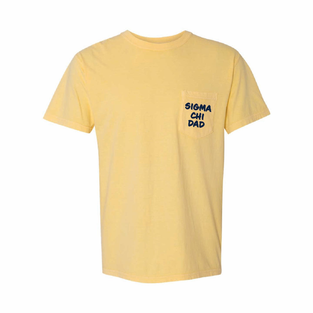 
                      
                        Sigma Chi Golfing Dad Pocket Tee by Comfort Colors
                      
                    