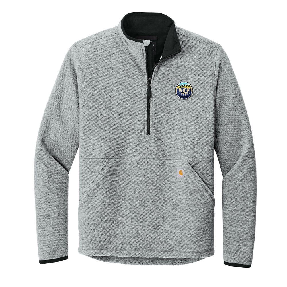 OUTDOORS COLLECTION: Sigma Chi 1/2-Zip Fleece Jacket by Carhartt