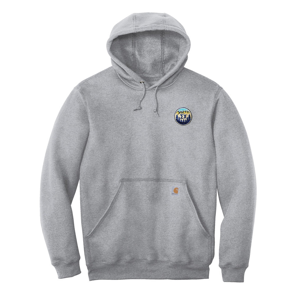 OUTDOORS COLLECTION: Sigma Chi Hooded Sweatshirt by Carhartt