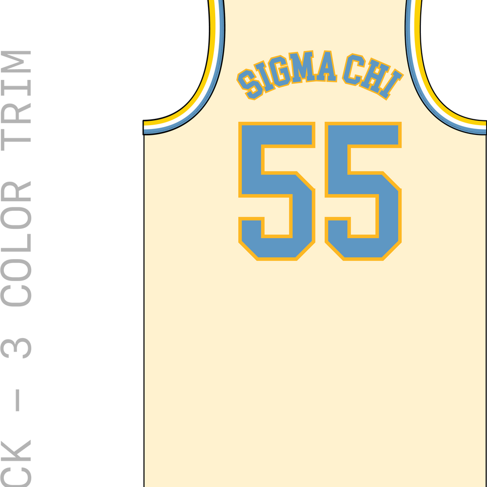 
                      
                        Sigma Chi Old Miami Basketball Jersey
                      
                    