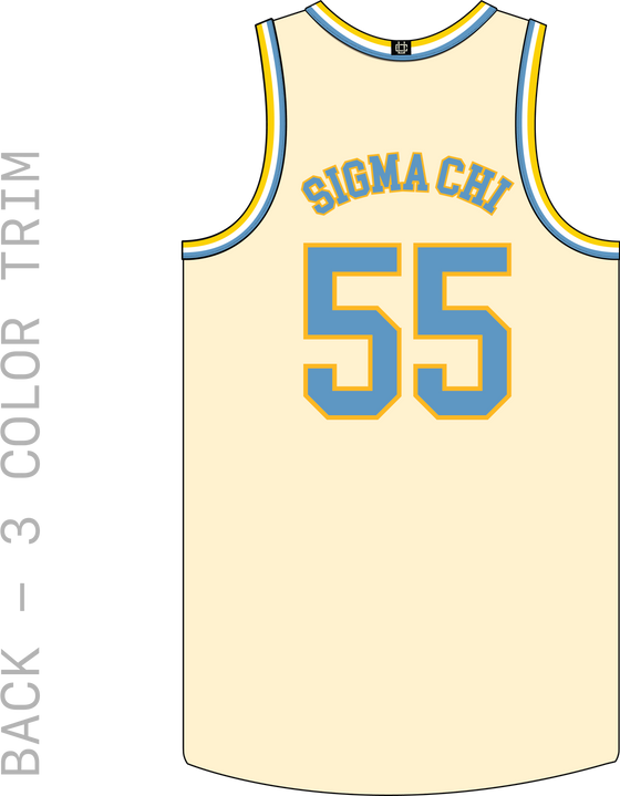 LIMITED RELEASE: Sigma Chi Basketball Jersey