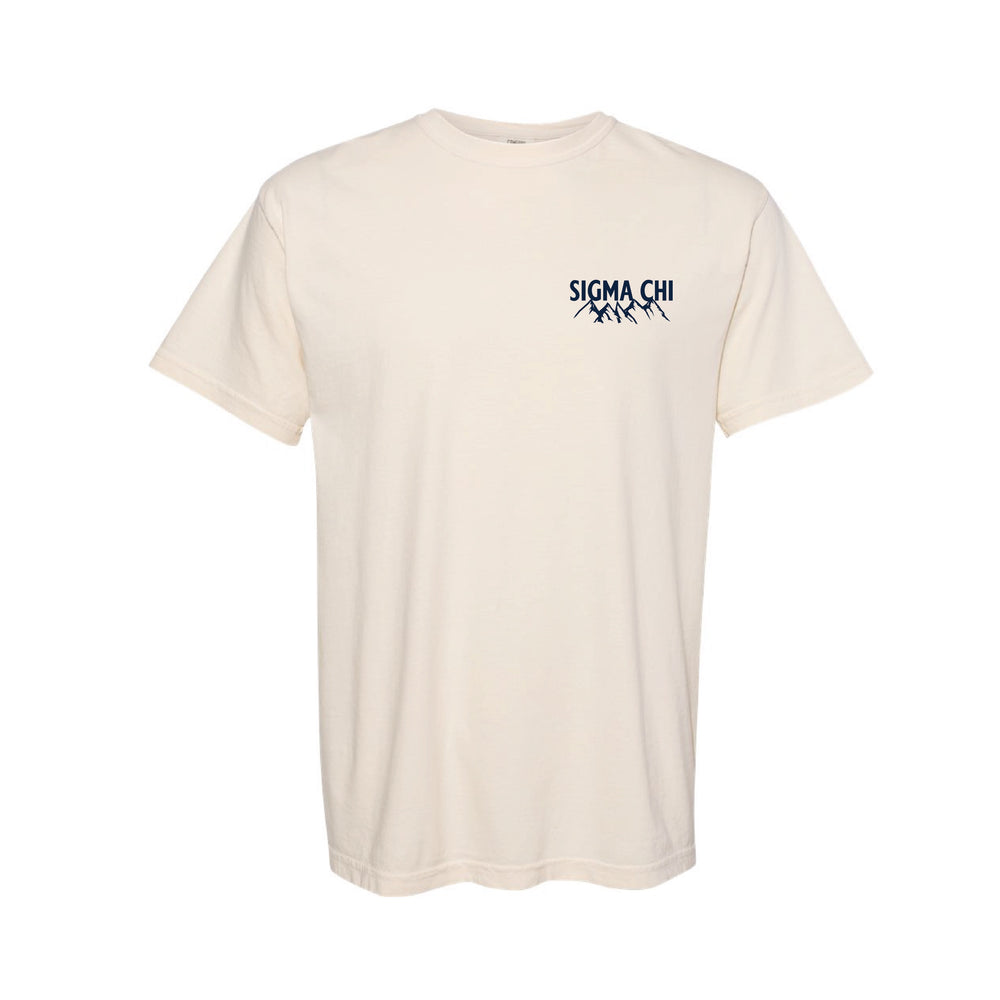 OUTDOORS COLLECTION: Sigma Chi T-Shirt by Comfort Colors