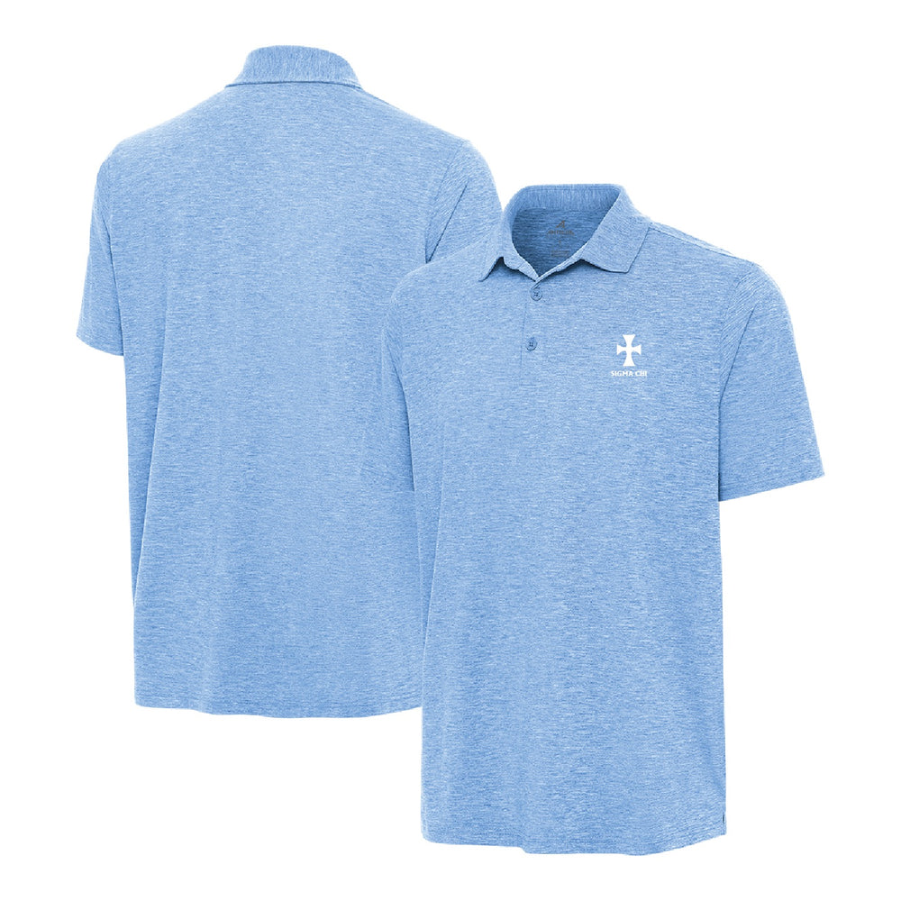 Sigma_Chi_Blue_Heather_Polo