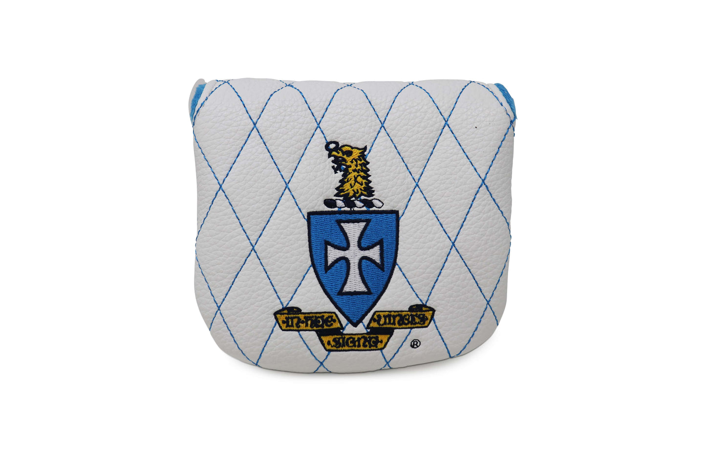 Sigma Chi Diamond Stitch Mallet Putter Cover