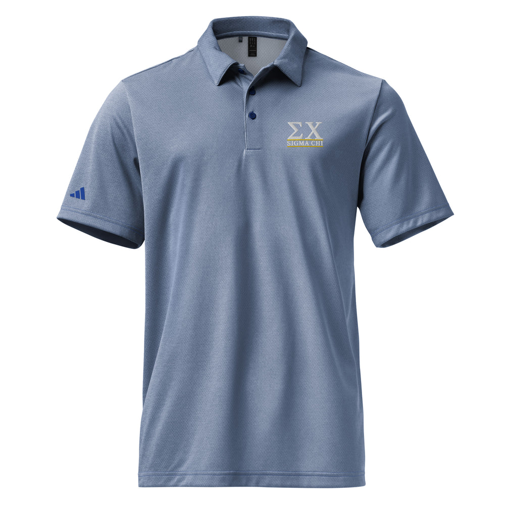 
                      
                        Sigma Chi Letters Space Dyed Polo by Adidas
                      
                    