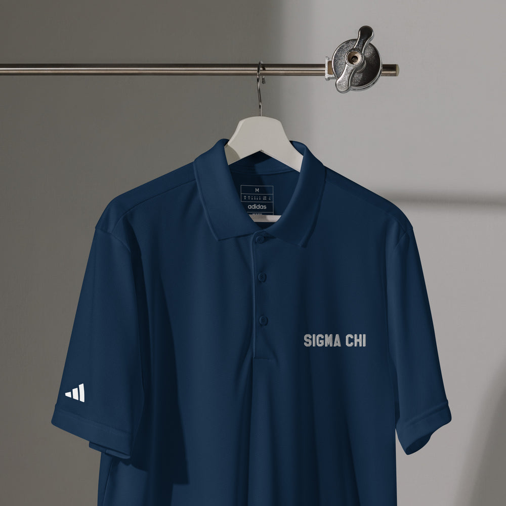 
                      
                        Sigma Chi Polo by Adidas
                      
                    