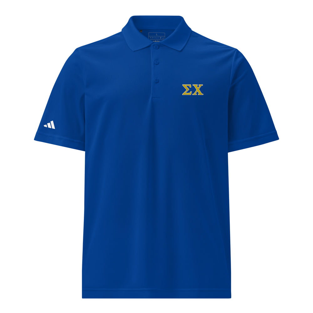 
                      
                        Sigma Chi Letters Polo by Adidas
                      
                    