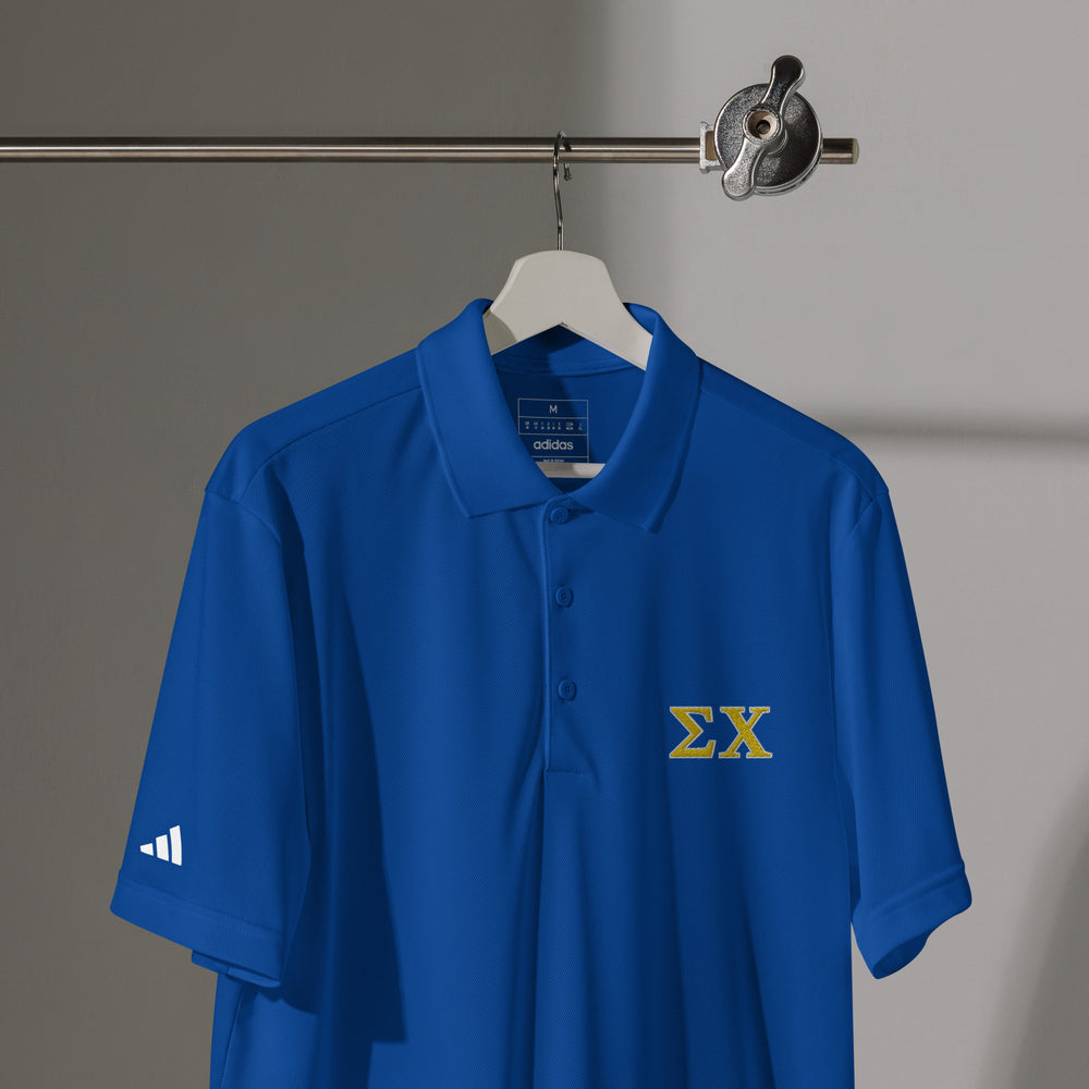 
                      
                        Sigma Chi Letters Polo by Adidas
                      
                    