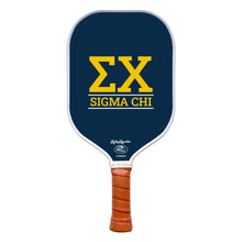  Sigma Chi Letters Navy Greek Letter Pickleball Paddle