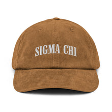  Sigma Chi Corduroy Hat