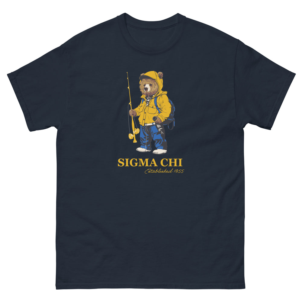 Sigma Chi Bear T-Shirt Navy