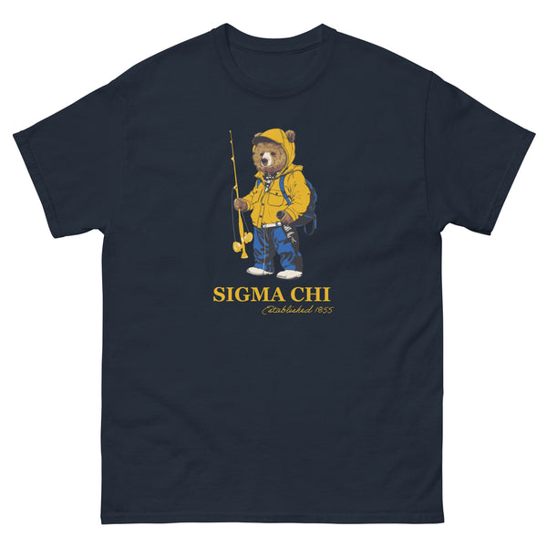 【CPGN STUDIO】Grizzly Short Sleeve T-shirt mens-classic-tee-navy-front-