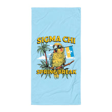  LIMITED RELEASE: Sigma Chi Spring Break Beach Towel
