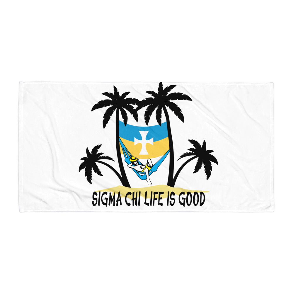 Sigma Chi Beach Towel