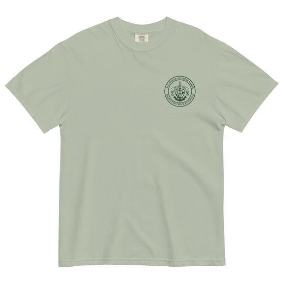 Sigma Chi Military Sigs T-Shirt by Comfort Colors (2023)