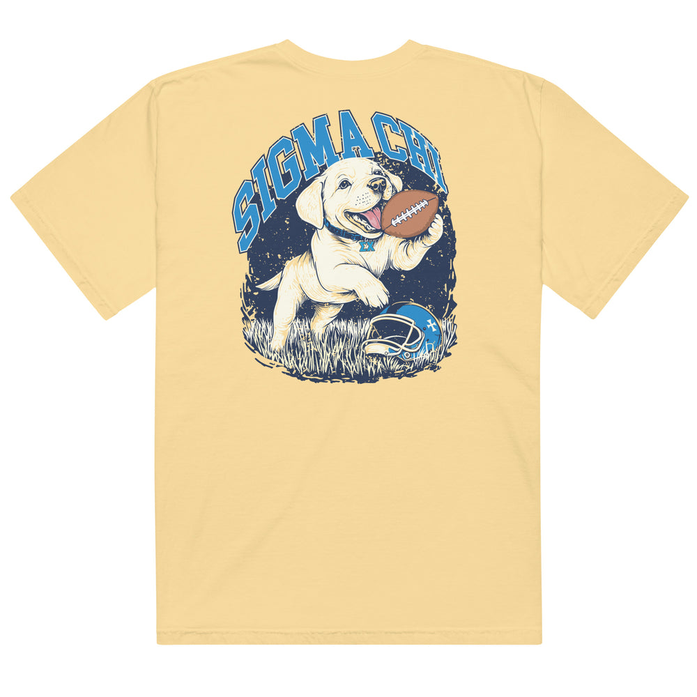 
                      
                        Drop 008: Sigma Chi Fall Dog T-Shirt by Comfort Colors
                      
                    