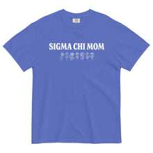  Sigma Chi White Rose Mom T-Shirt in Blue