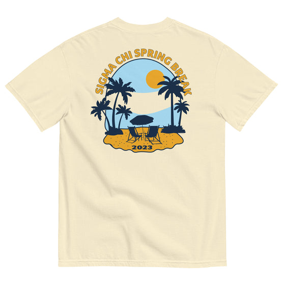 Sigma Chi Spring Break T-Shirt by Comfort Colors (2023)