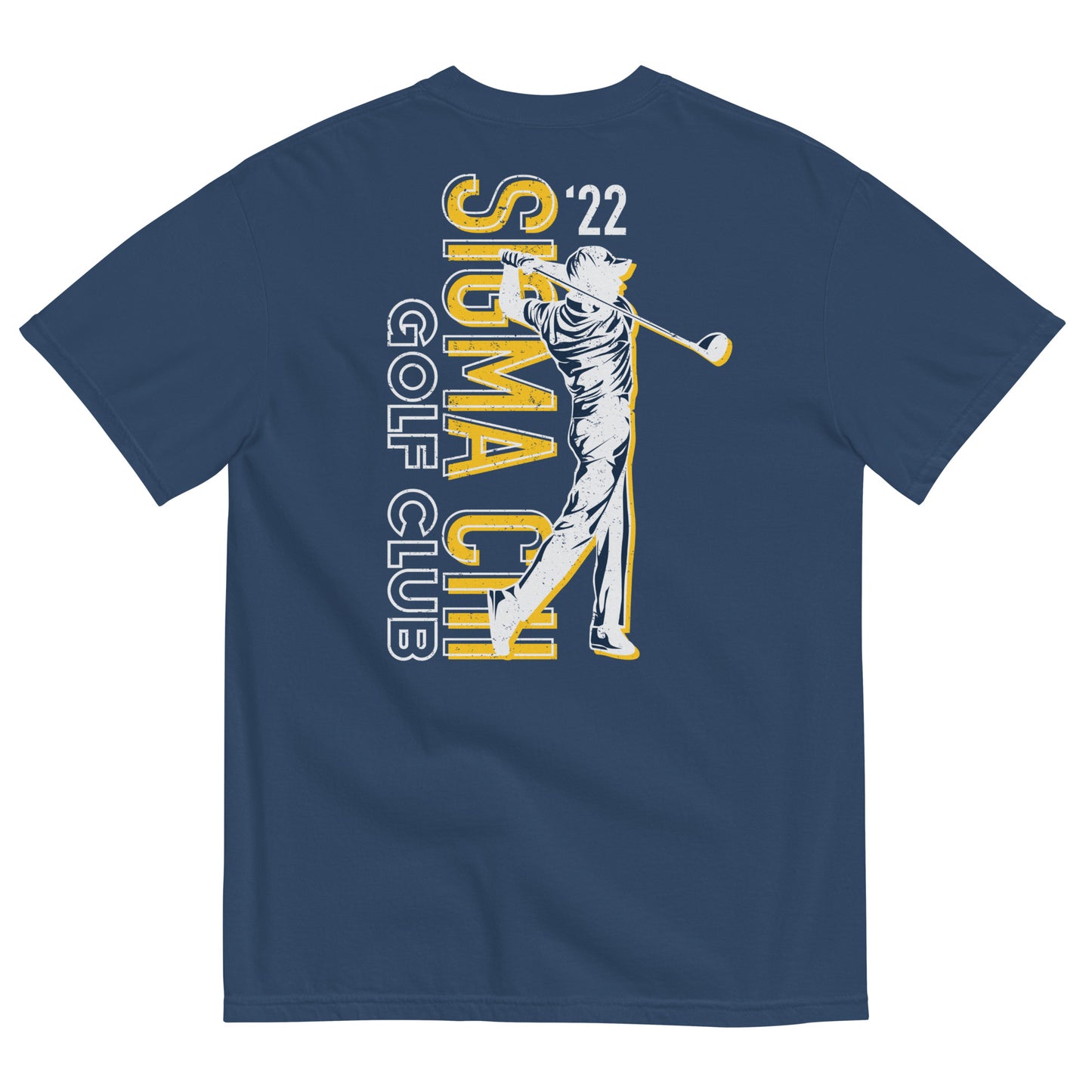 Sigma Chi Golf T-Shirt by Comfort Colors (2022)