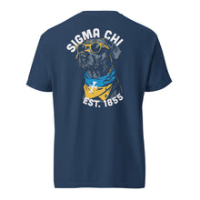 Sigma Chi Fraternity Dawg T-Shirt by Comfort Colors (2024)