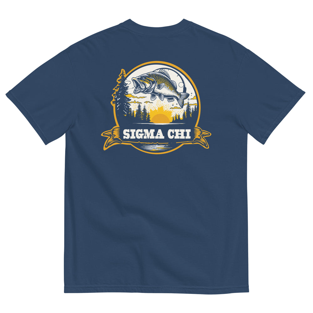 Sigma Chi Fishing T-Shirt by Comfort Colors (2024)