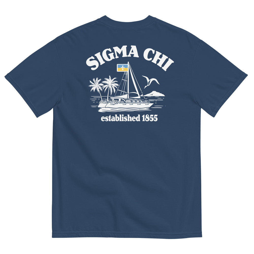 
                      
                        Drop 006: Sigma Chi Sailing T-Shirt by Comfort Colors
                      
                    