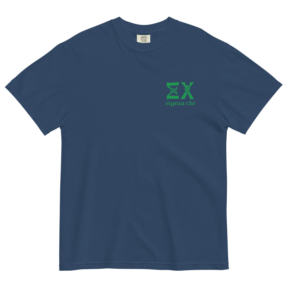 
                      
                        Sigma Chi Shamrock T-Shirt by Comfort Colors (2022)
                      
                    