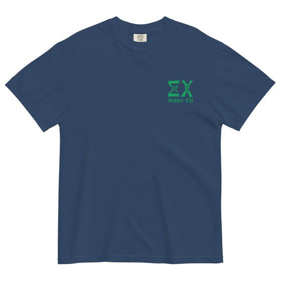 Sigma Chi St.Pattys Day T-Shirt by Comfort Colors (2023)