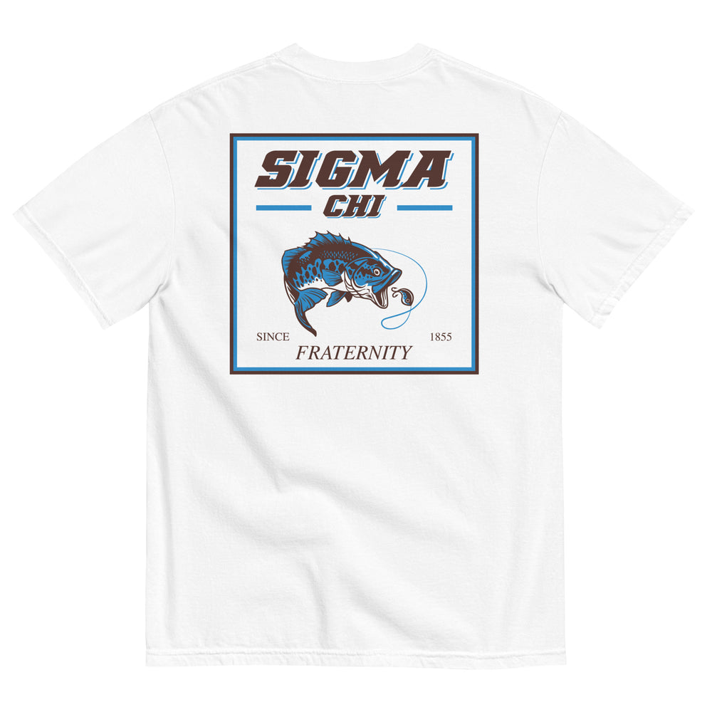 Sigma Chi Angler T-Shirt by Comfort Colors (2023)