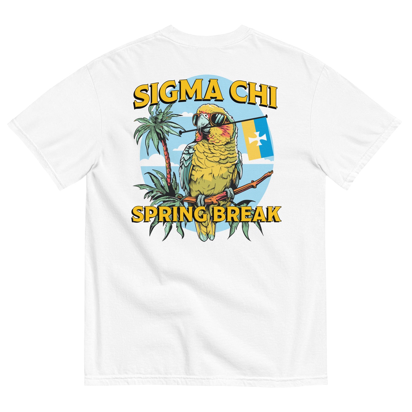 Sigma Chi Spring Break T-Shirt by Comfort Colors (2024)