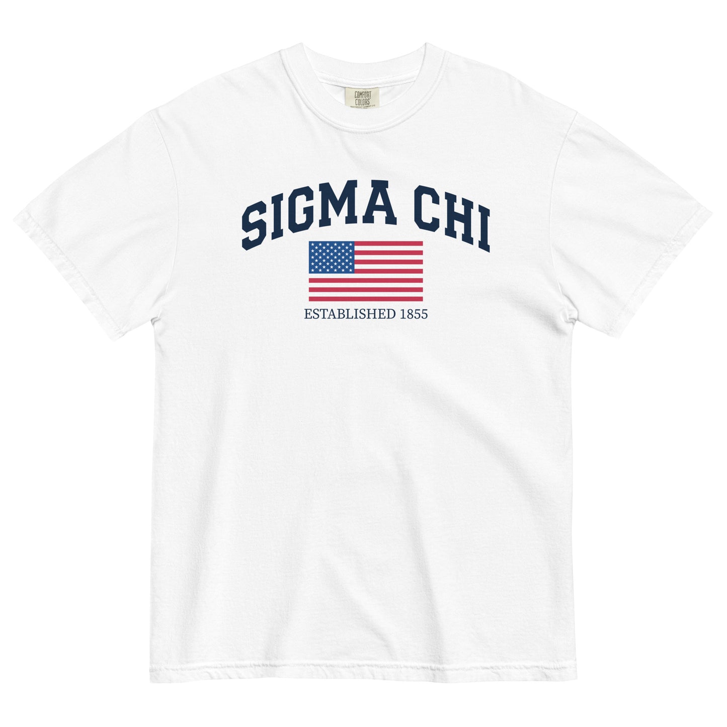 Sigma Chi Americana T-Shirt by Comfort Colors