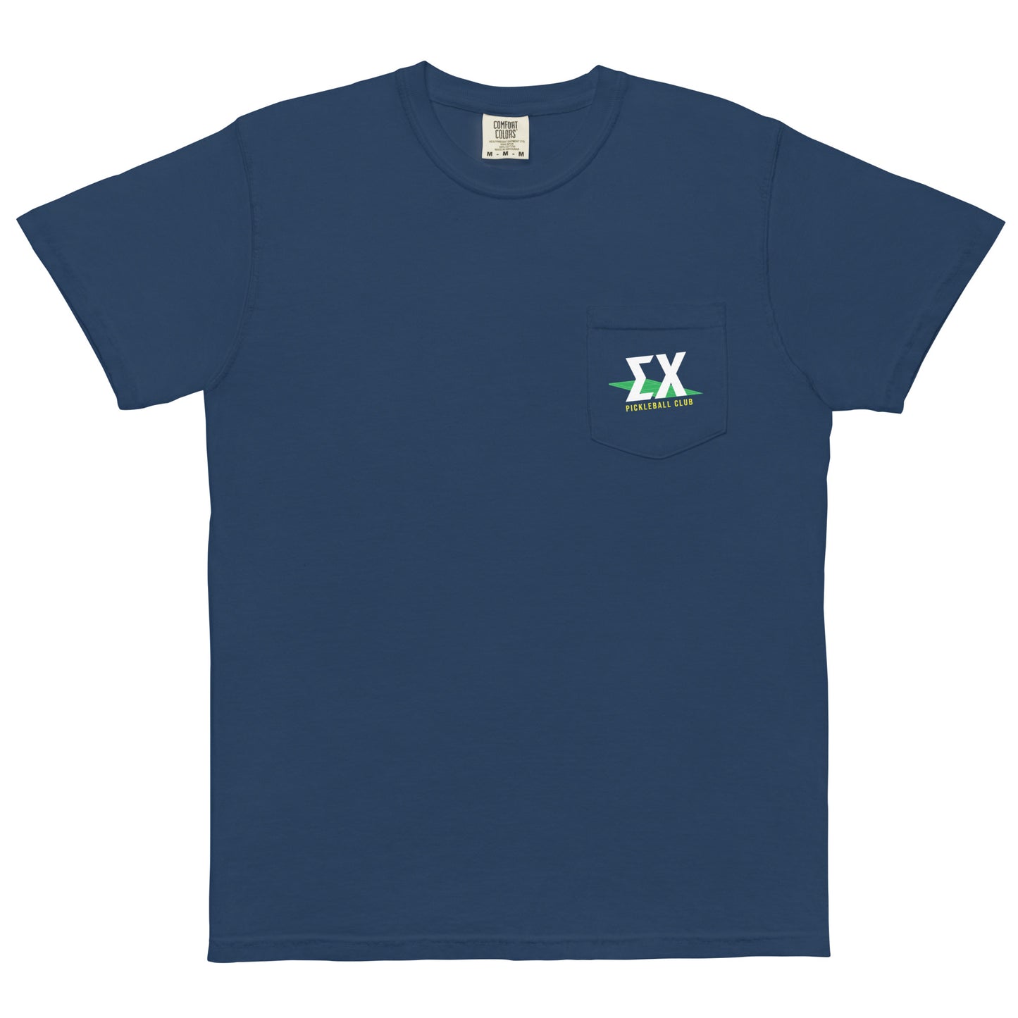 Drop 002: Sigma Chi Pickleball Pocket T-Shirt by Comfort Colors