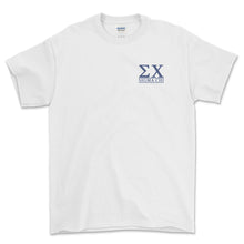  Sigma Chi Letters & Crest T-Shirt