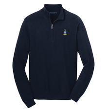  Sigma Chi Executive Crest 1/2-Zip Sweater