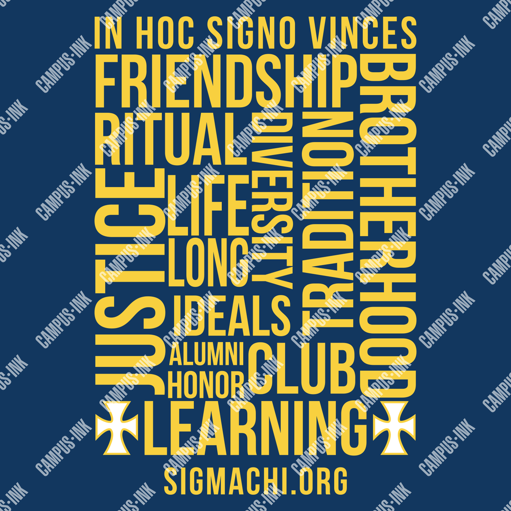 
                  
                    Sigma Chi Word Box Design - Sigma Chi Fraternity
                  
                