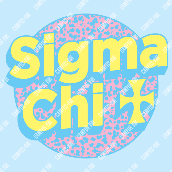 Sigma Chi Retro Dot Design - Sigma Chi Fraternity