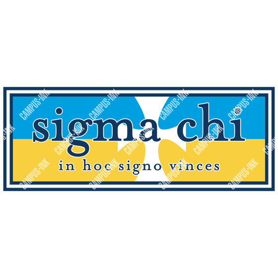 Sigma Chi Flag Banner Design - Sigma Chi Fraternity