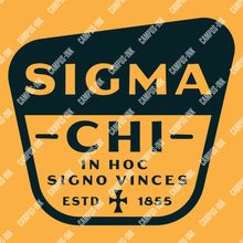  Sigma Chi In Hoc Badge Design - Sigma Chi Fraternity