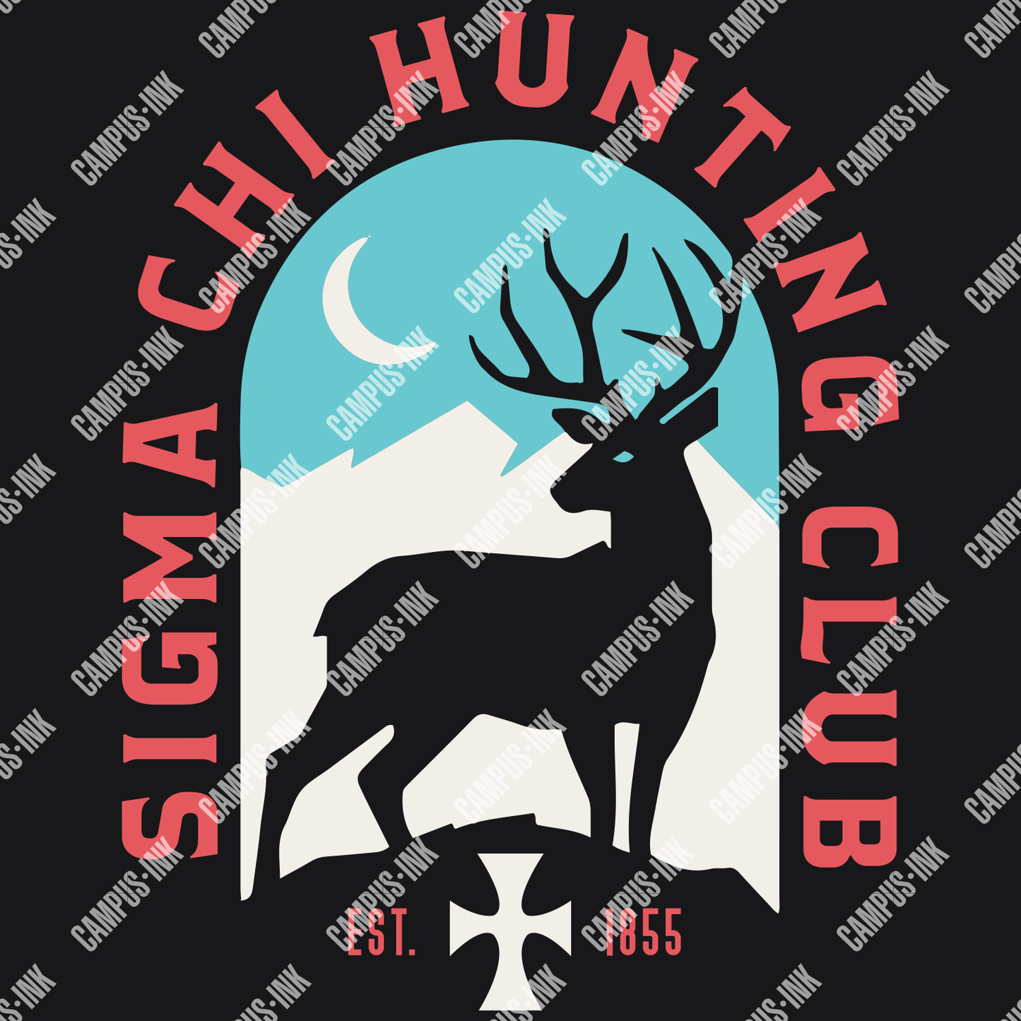 Sigma Chi Hunting Club Design - Sigma Chi Fraternity
