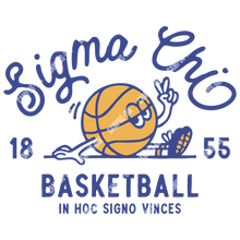  Sigma Chi Chillin' Basketball Design - Sigma Chi Fraternity