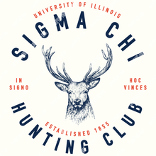  Sigma Chi Hunting Club Deer Design - Sigma Chi Fraternity