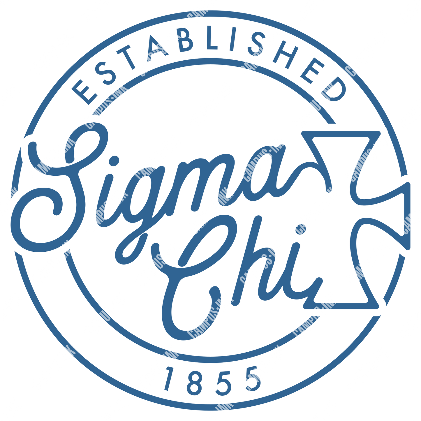 Sigma Chi White Cross Circle Badge Design - Sigma Chi Fraternity