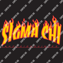  Sigma Chi Fire Design - Sigma Chi Fraternity