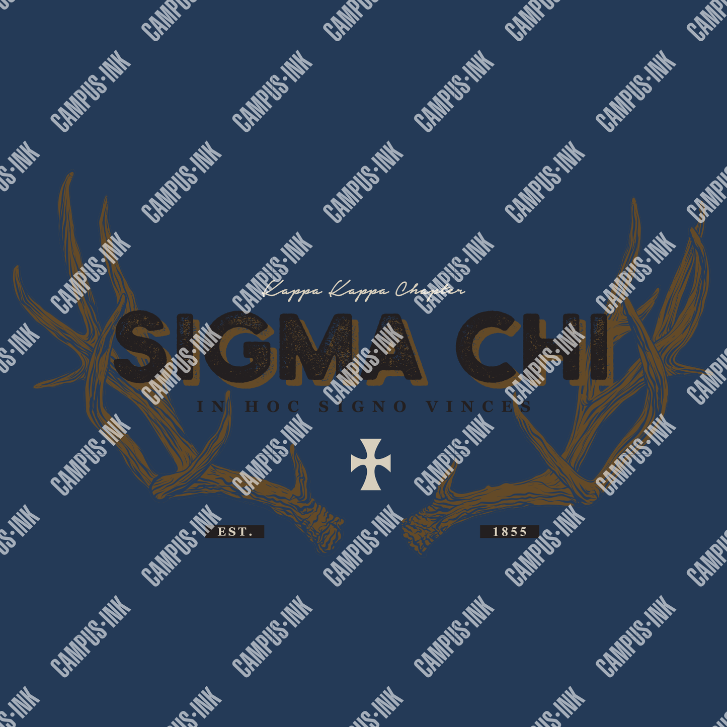 Sigma Chi Deer Antler Design - Sigma Chi Fraternity